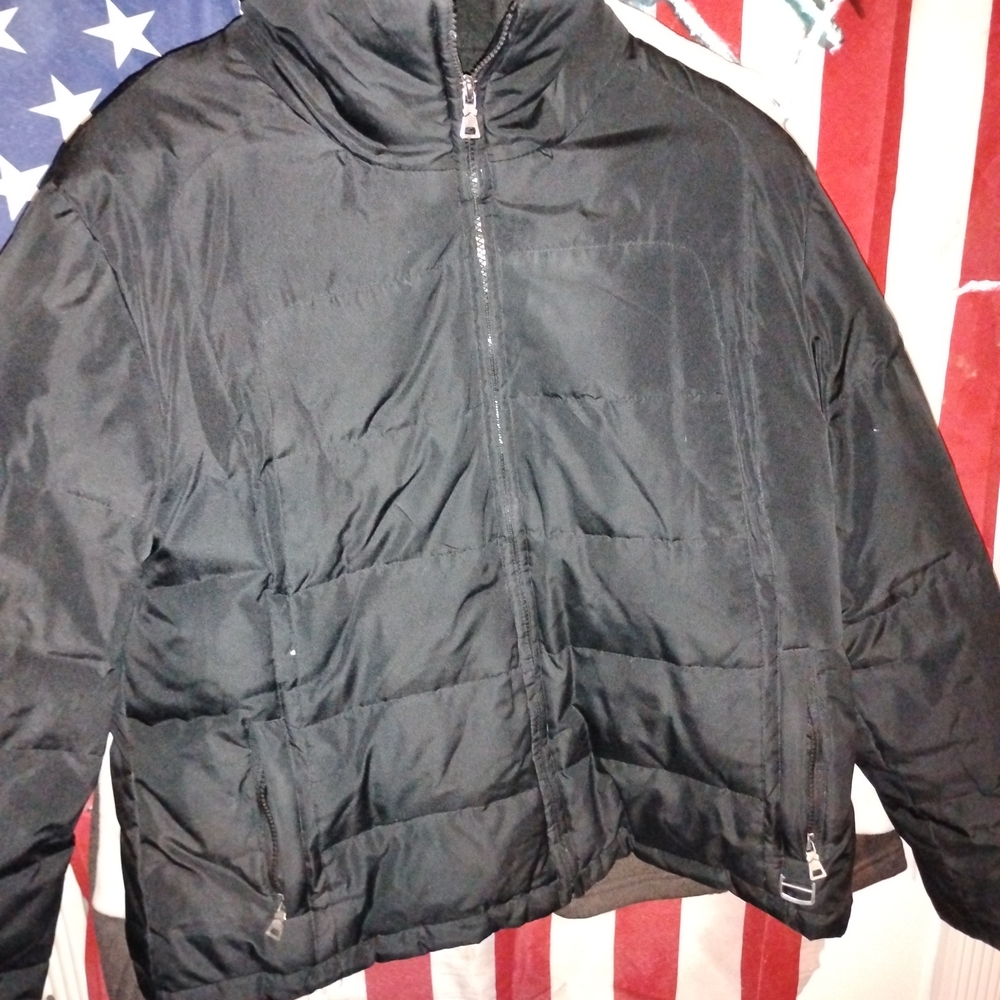 Men's Black Puffer Jacket